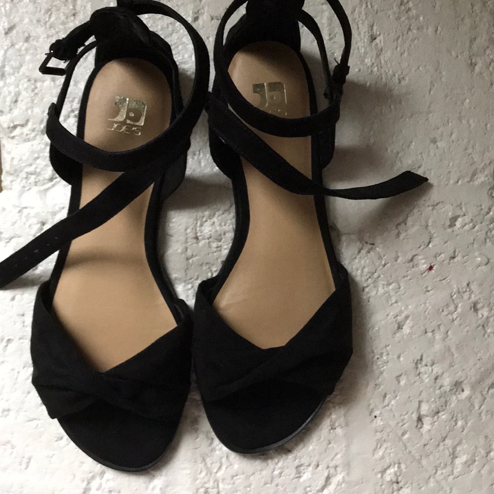 Joe’s Jeans Black Sandals